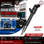 New Bosch fuel injector for Volvo 2.4D -5cyl - 0445110251 - 0986435125